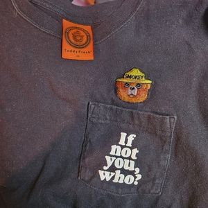 Teddy Fresh x Smokey Bear T shirt
